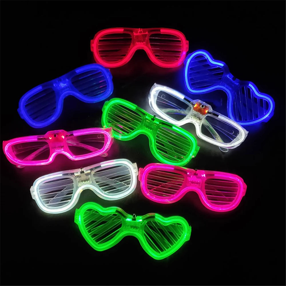 🕶️ Lunettes LED Lumineuses – Brillez en Toute Occasion !