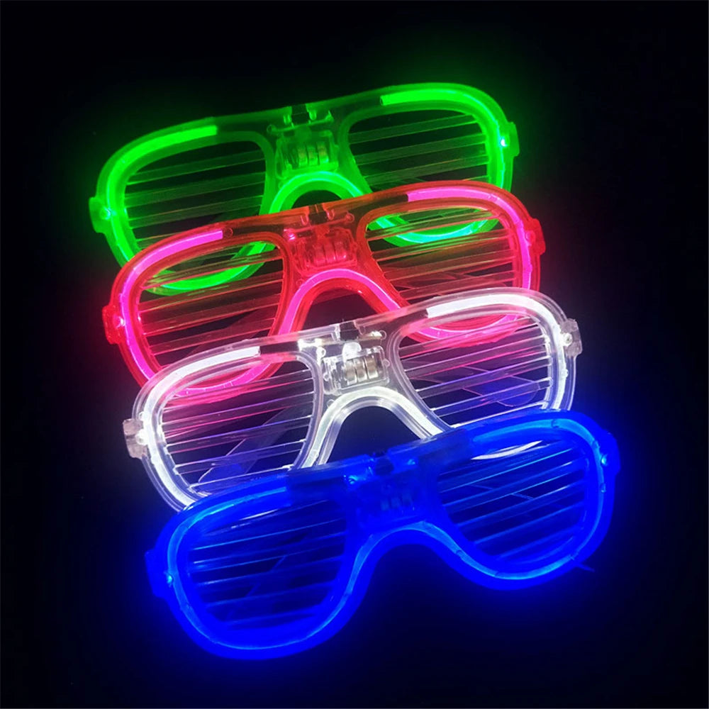 🕶️ Lunettes LED Lumineuses – Brillez en Toute Occasion !