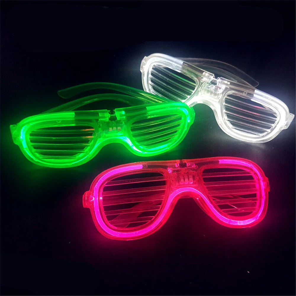 🕶️ Lunettes LED Lumineuses – Brillez en Toute Occasion !