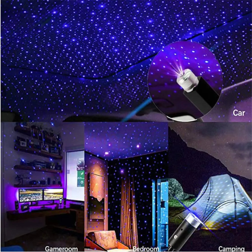 🚗🌌 Projecteur LED Ciel Étoilé – Ambiance Immersive pour Voiture &amp; Maison !