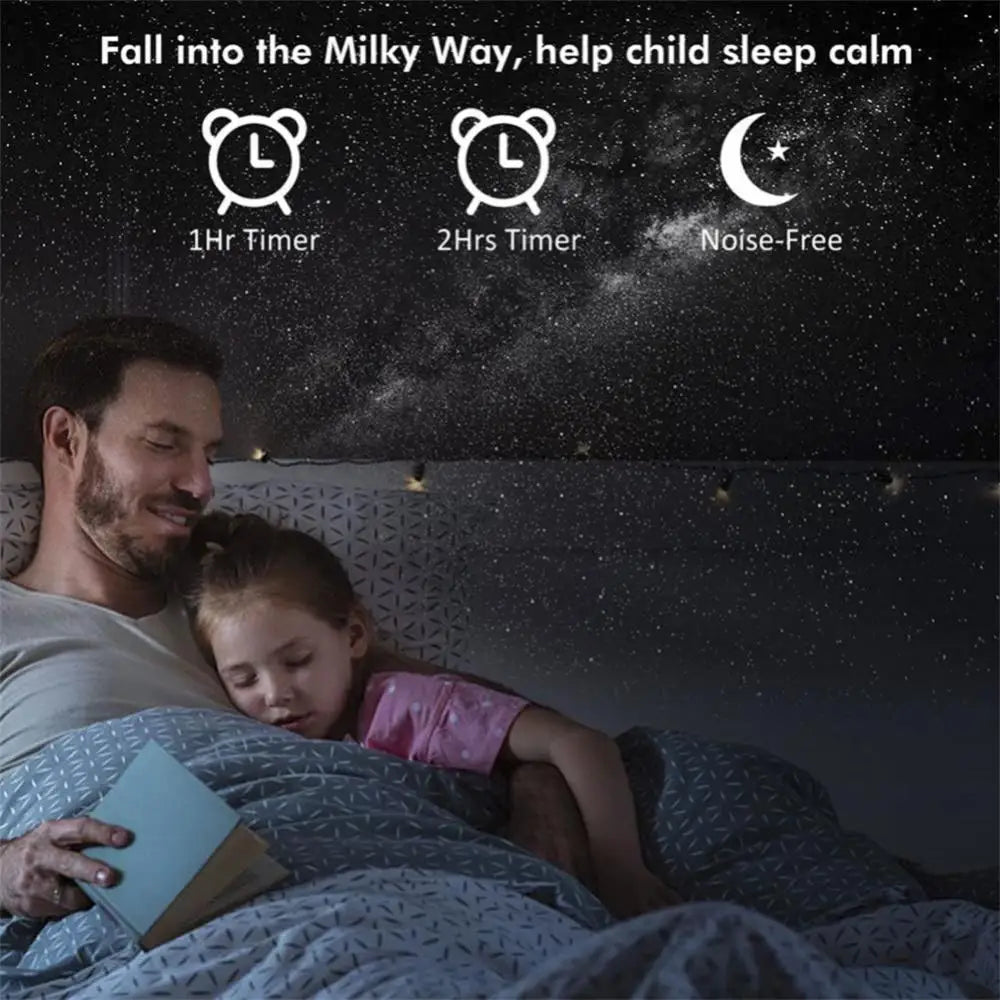 🌌 Galaxy Projector 360° – Transforme ta chambre en un ciel étoilé magique ✨