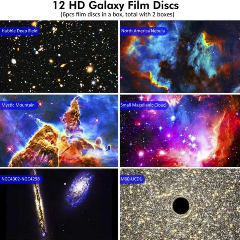 🌌 Galaxy Projector 360° – Transforme ta chambre en un ciel étoilé magique ✨