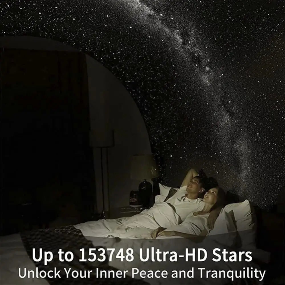 🌌 Galaxy Projector 360° – Transforme ta chambre en un ciel étoilé magique ✨