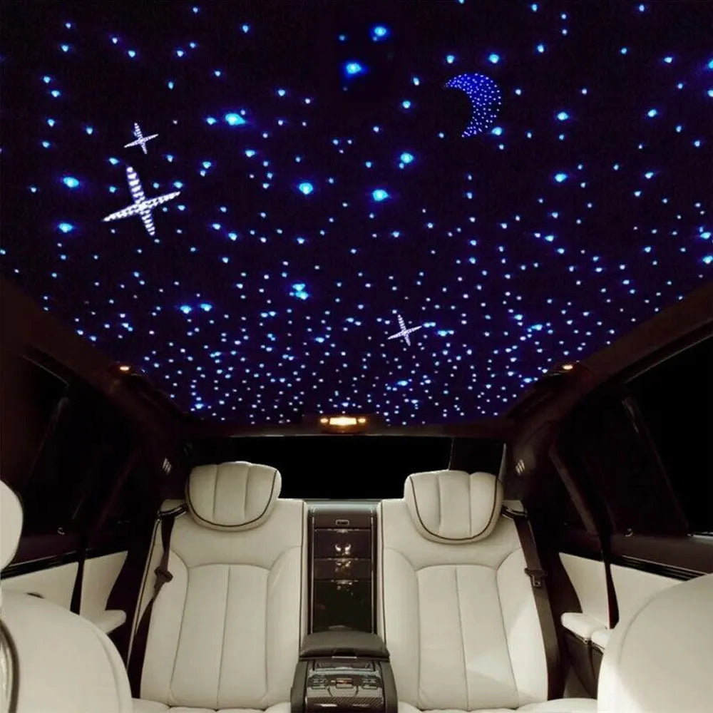 🚀 Kit Éclairage Plafond Étoilé LED – Effet Ciel Étoilé pour Voiture & Maison 🌌