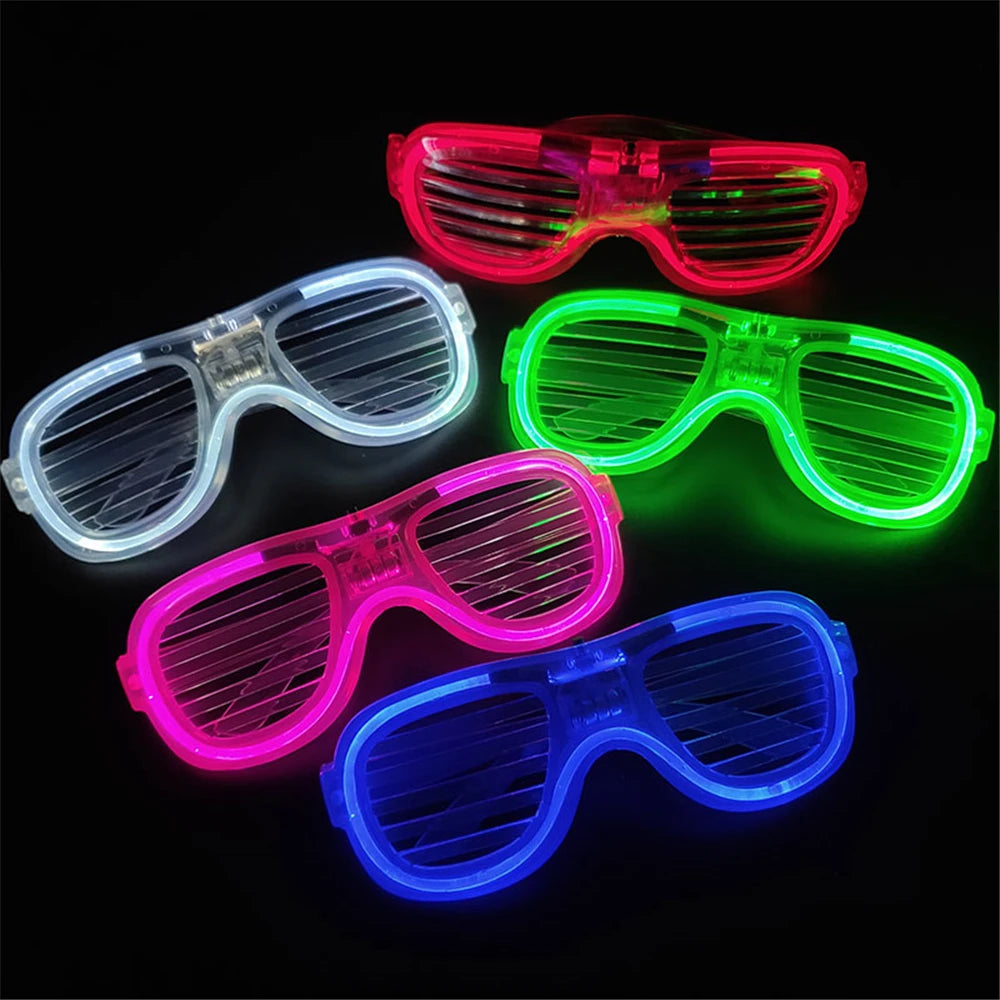 🕶️ Lunettes LED Lumineuses – Brillez en Toute Occasion !